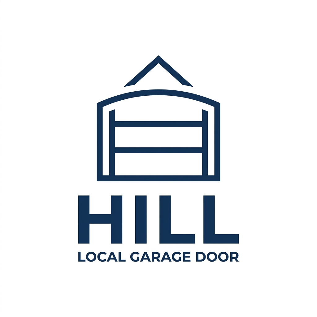 Hill Local Garage Door Logo